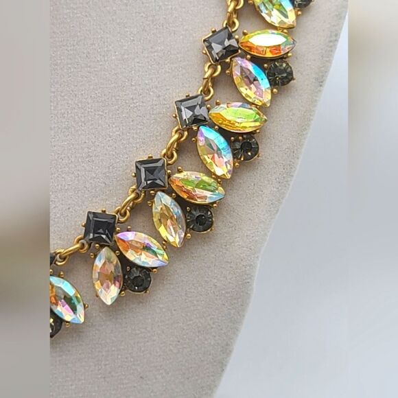 J. Crew rhinestone necklace - Picture 3 of 5